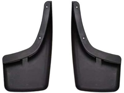 GM Splash Guards - Molded, Rear Set 12495825