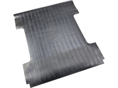 GM Rubber Mat,Note:Black,GM Logo,6'6" Standard Box 12495919