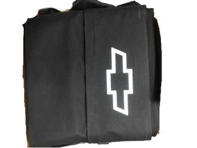 GM Roof-Mounted Soft Cargo Carrier,Note:Bowtie Logo,Black 12497160
