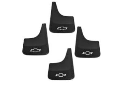 GM Splash Guards - Flat with Contour, Front or Rear Set 12497457