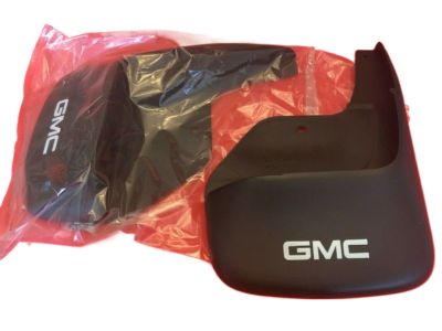 GM Front Molded Splash Guards in Black 12497606