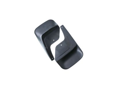 GM Rear Molded Splash Guards in Black 12497607