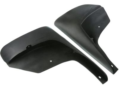 GM Rear Molded Splash Guards in Black 12497609