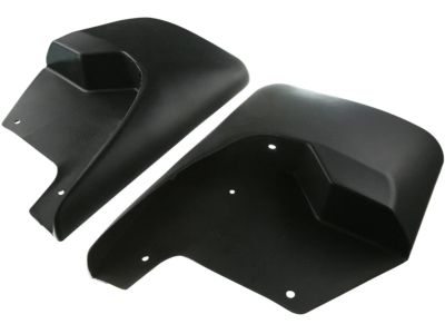 GM Rear Molded Splash Guards in Black 12497609