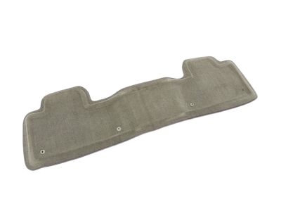 GM Floor Mats - Molded Carpet, Rear, Color:Pewter 12497656