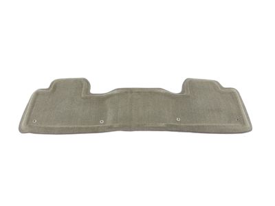 GM Floor Mats - Molded Carpet, Rear, Color:Pewter 12497656