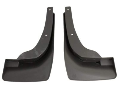 GM Splash Guards,Front Set,Note:Excludes GT Model,Gray 12498056