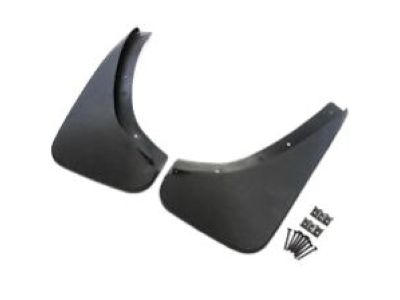 GM Splash Guards,Rear Set,Color:Gray 12498057