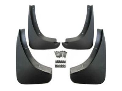 GM Splash Guards,Rear Set,Color:Gray 12498057