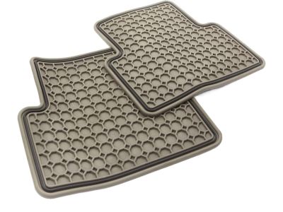 GM Floor Mats - Premium All Weather,Rear,Note:Neutral 12498108