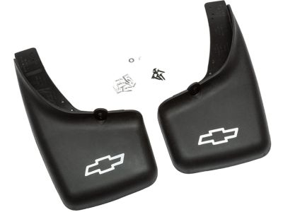 GM Splash Guards - Molded, Rear Set 12498342