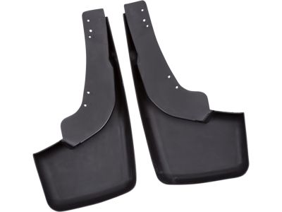 12498343 GM Splash Guards - Molded,Rear Set,Note:Black,with GMC Logo Product Photo 2 of 2