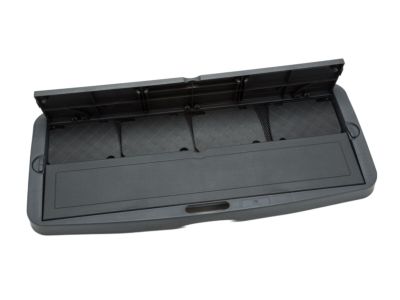 GM Cargo Organizer,Note:GM Logo,Collapsible,with 2 Removable Dividers,Gray 12498559