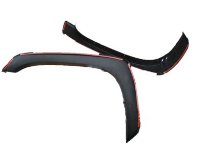 GM Fender Flares - Front Set,Note:Black Grained 12498563