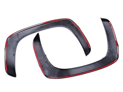 GM Fender Flares - Rear,Note:Grained Finish Black 12498569
