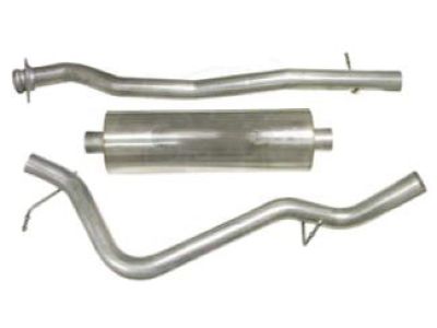 GM Cat-Back Exhaust System - Performance, Single Side Exit 17800783