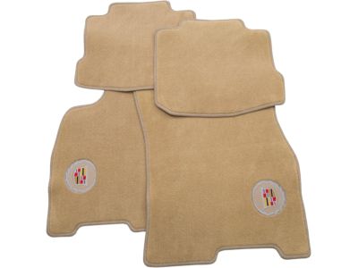 GM Floor Mats - Premium Carpet, Front and Rear 17800828