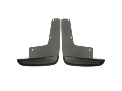 GM Front Molded Splash Guards in Black 17800978