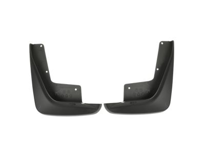 GM Front Molded Splash Guards in Black 17800978