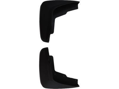 GM Rear Molded Splash Guards in Black 17800979