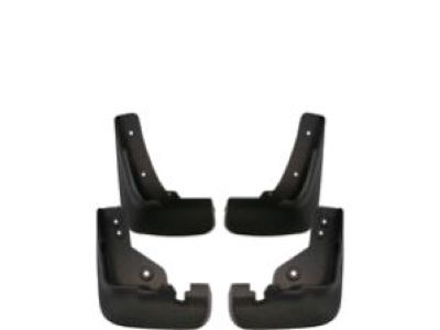 GM Splash Guards - Molded, Rear Set 17801203