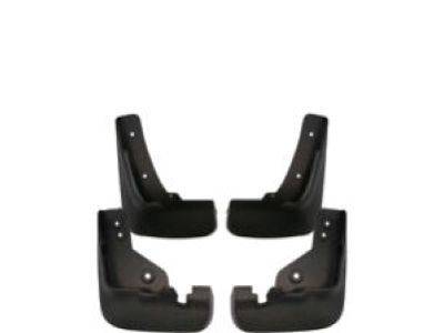 GM Splash Guards - Molded, Rear Set 17801203