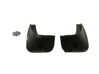 GM Rear Molded Splash Guards in Black 17801259