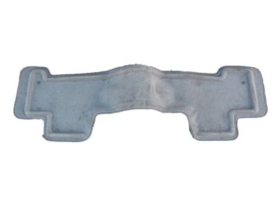 GM Floor Mats - Molded Carpet,Rear,Quantity:1 piece Color:Gray 17801323