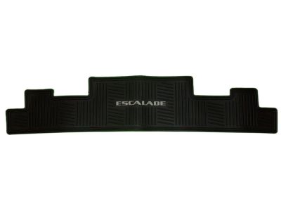 GM Cargo Area All-Weather Mat in Ebony with Escalade Logo 17801325