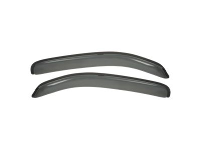 GM Side Window Weather Deflector - Front and Rear Sets,Color:Smoke 17801436