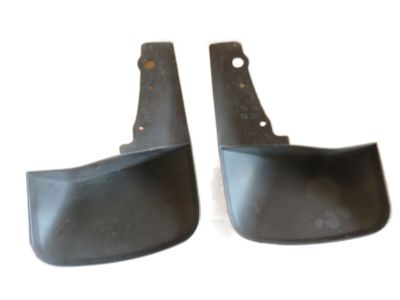 GM Front Molded Splash Guards in Black 17801948