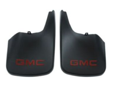 GM Splash Guards - Molded, Rear Set 17801949