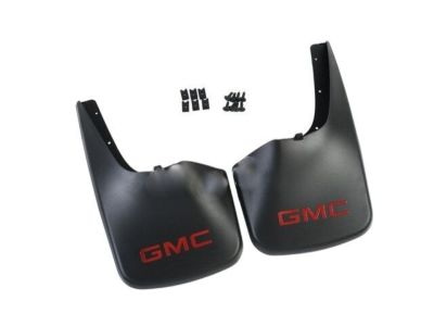 GM Splash Guards - Molded, Rear Set 17801949