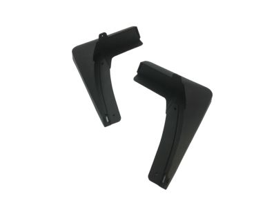 GM Rear Molded Splash Guards in Black 17802090