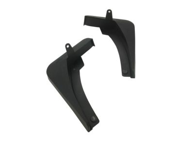 GM Rear Molded Splash Guards in Black 17802090