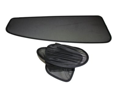 GM Sunshade Package - Side Rear,Color:Black 17802127