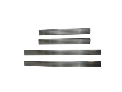 GM Door Step Shields - Front and Rear Sets,Note:Brushed Stainless Steel 17802415