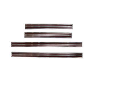 GM 17802415 Door Step Shields - Front and Rear Sets,Note:Brushed Stainless Steel;