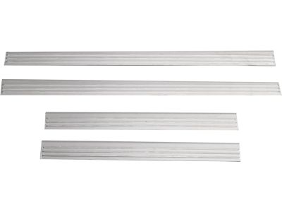 GM 17802415 Door Step Shields - Front and Rear Sets,Note:Brushed Stainless Steel;