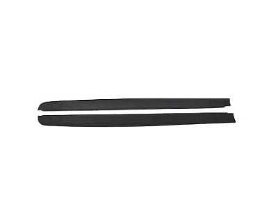 GM Long Box Side Rail Protectors in Black 17802472