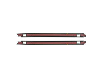 GM Short Box Side Rail Protectors in Black 17802473