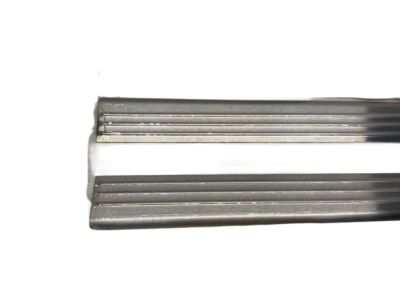 GM Front Door Sill Plates in Brushed Stainless Steel 17802605