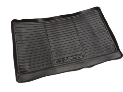 GM Cargo Tray,Note:Escalade Logo,Ebony 17803356