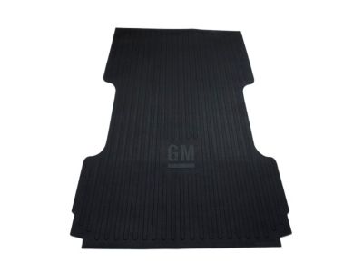 GM Short Box Bed Mat in Black with GM Logo 17803370