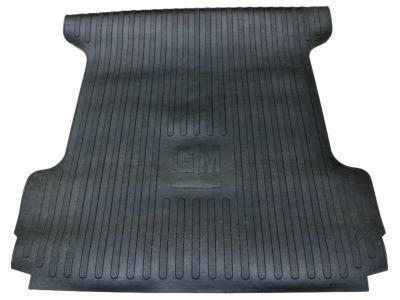 GM Short Box Bed Mat in Black with GM Logo 17803370