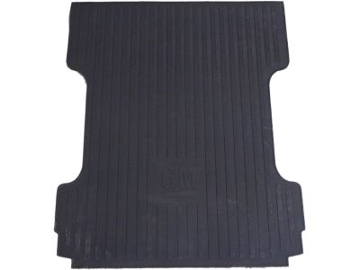 GM Standard Box Bed Mat in Black with GM Logo 17803371