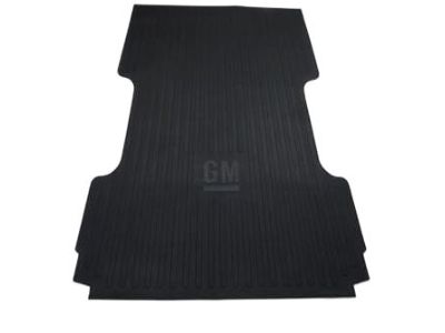 GM Long Box Bed Mat in Black with GM Logo 17803372