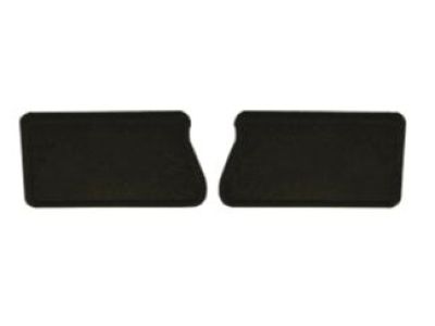 GM Rear Carpeted Floor Mats in Ebony 19121928