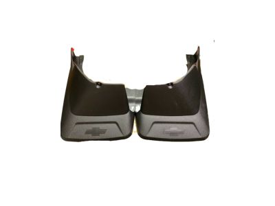 GM Splash Guards - Molded, Rear Set 19154409