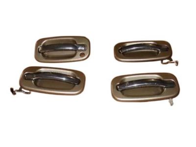 GM Door Handles - Front and Rear Sets,Note:Chrome/Cashmere (15U) 19154681